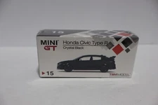 Mini GT Honda Civic Type R (FK8) Crystal Black RHD TSM Model