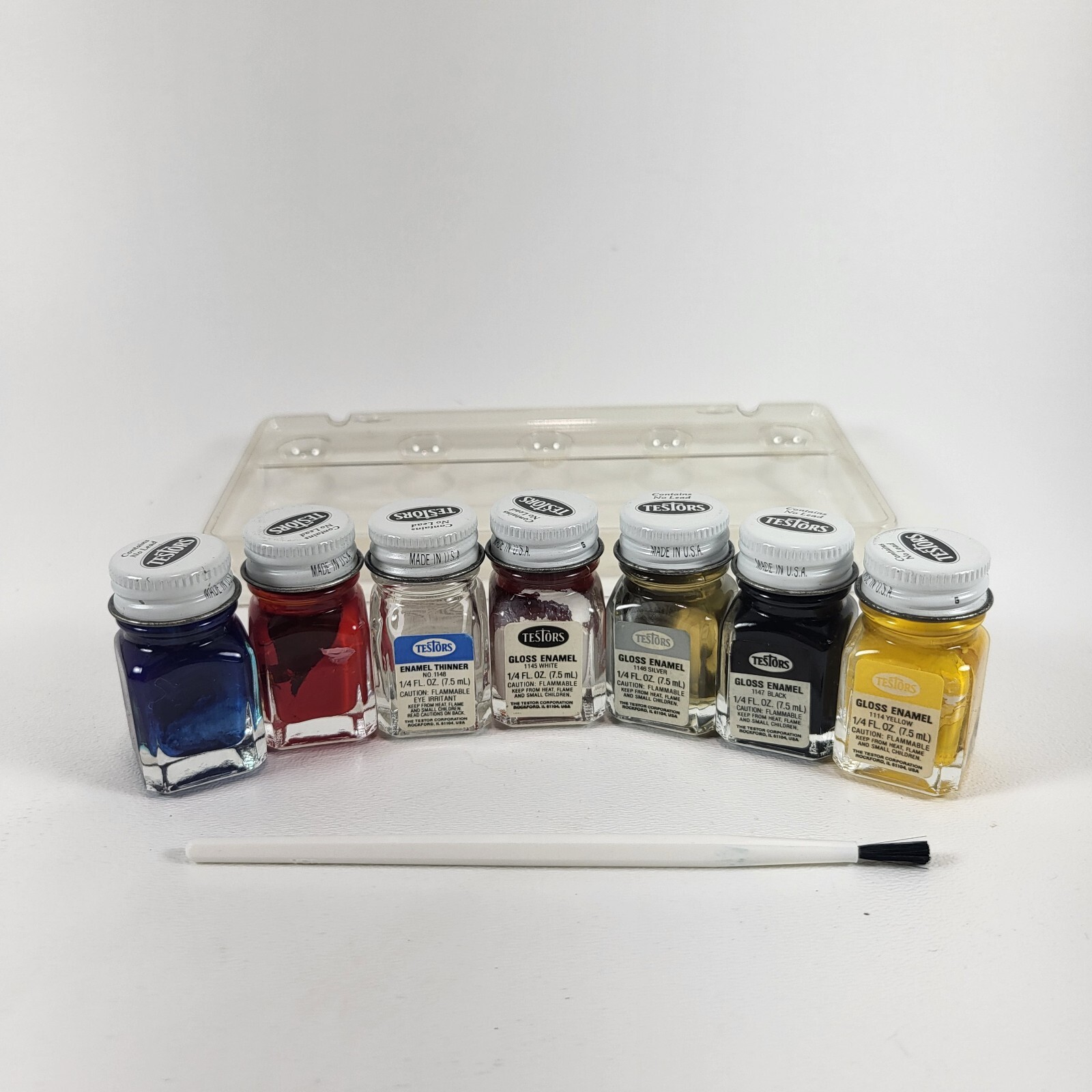 Testor's Model Paint 9115 Gloss Enamel Paint Set 75611911502 eBay