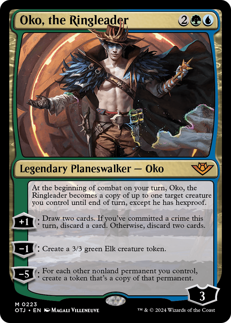 x1 Oko, the Ringleader OTJ MTG 223 MYTHIC M/NM 1x | eBay