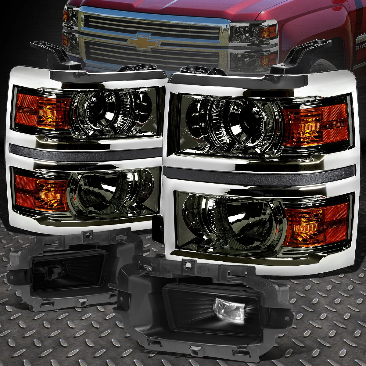 2014 silverado projector headlights deals