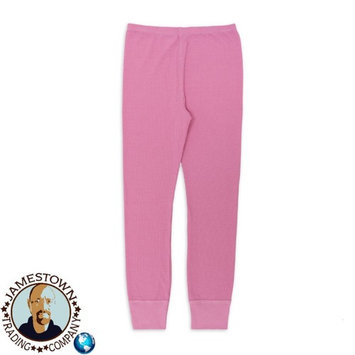 2x NWT Girls Athletic Works 2 Piece Thermal Underwear Set Pink XL 14-16 - Picture 3 of 7