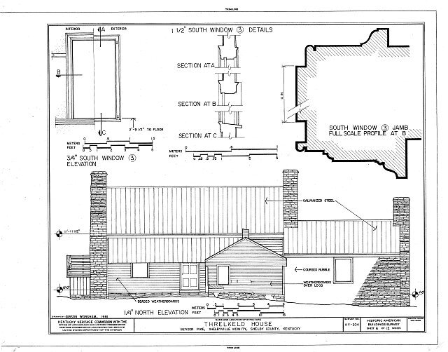 Thomas Threlkeld House,Benson Pike,Shelbyville,Shelby County,KY