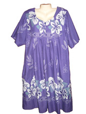 Anthony Richards MuMu Caftan House Dress Pockets Floral 2X Plus Pit-Pit 24"