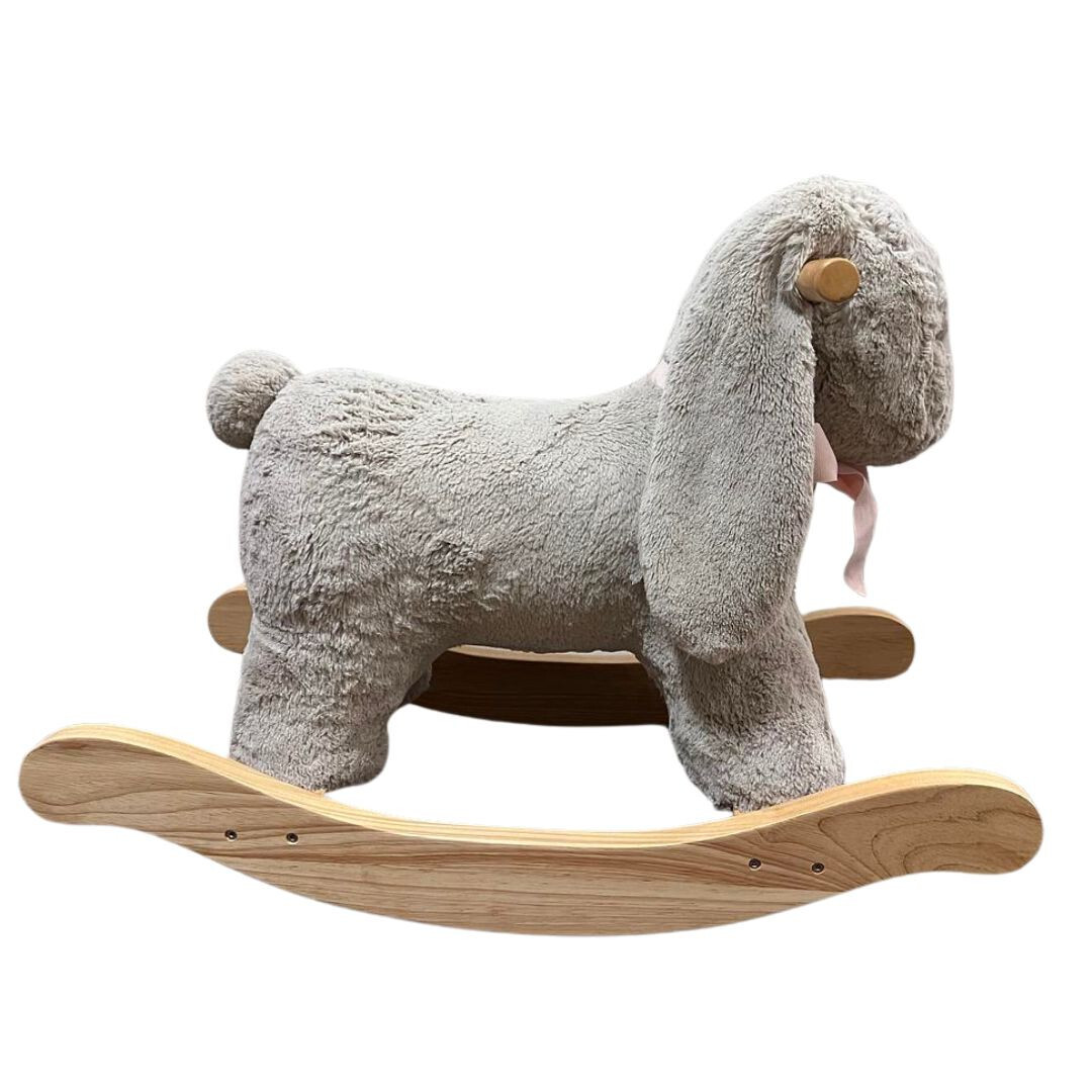 Pottery Barn Plush Bunny Rocker | eBay