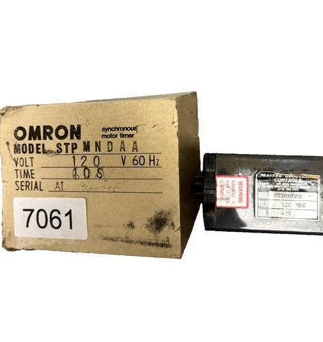 Omron STPMNDAA, 120V, 60Hz, Motor Timer