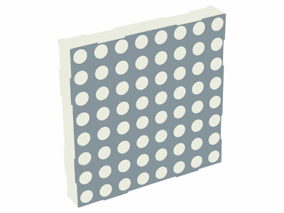 M2881SURWA/S53 LED Dot-Matrix Display  Dot:5mm  8x8  60x60mm  rot 3,2mcd CC/AR