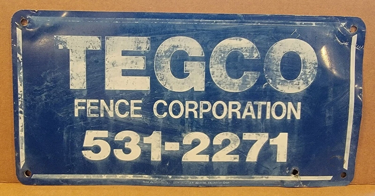 Vintage Fence Sign In Original Advertising Signs (1930-1969) for