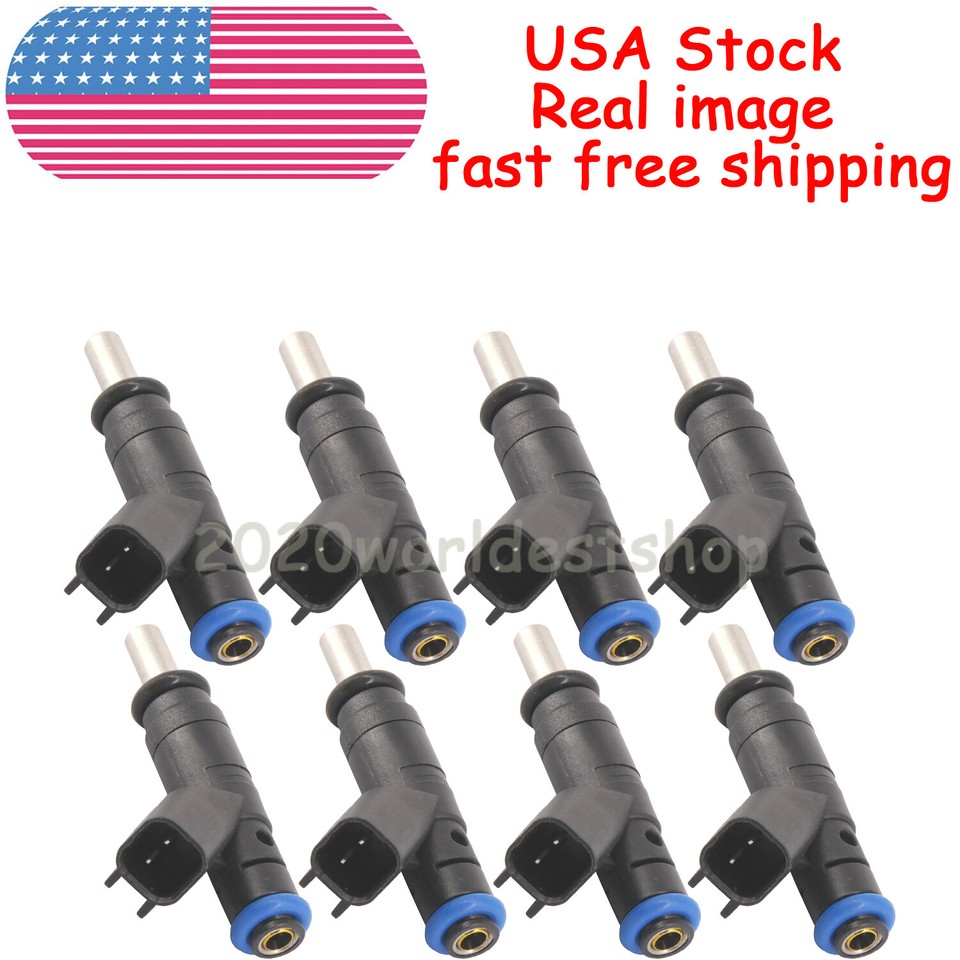 8pcs Fuel Injector for 2008 Dodge Ram 1500 SLT Crew Cab Pickup 4.7L 04591851AA eBay