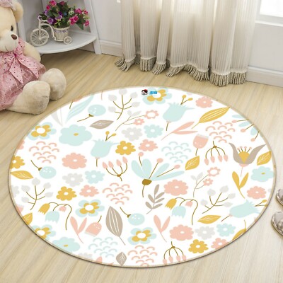 3D Hand Painted Flowers NAO1601 Game Rug Mat Elegant Photo Carpet Mat Fay