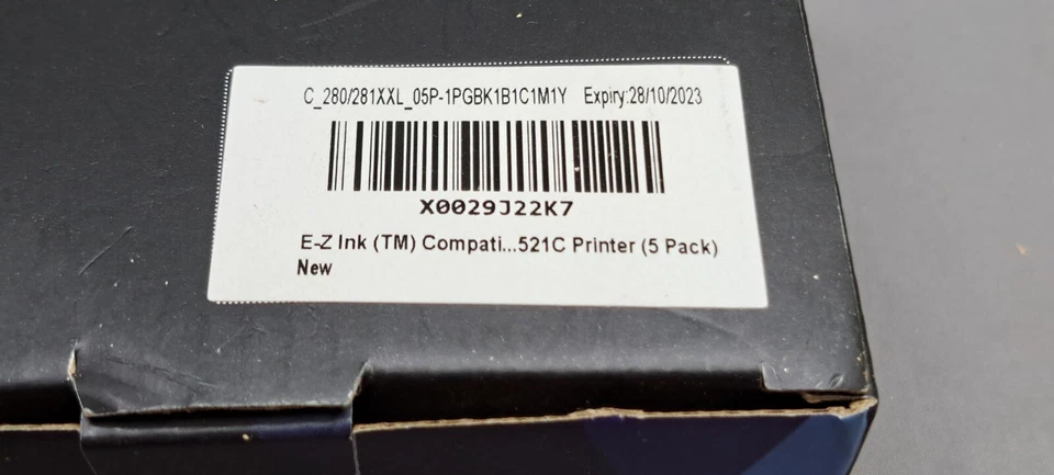 EZink Easy Print PGI280XXL CLI281XXL 5 Pack Ink Cartridges - Image 3 of 3