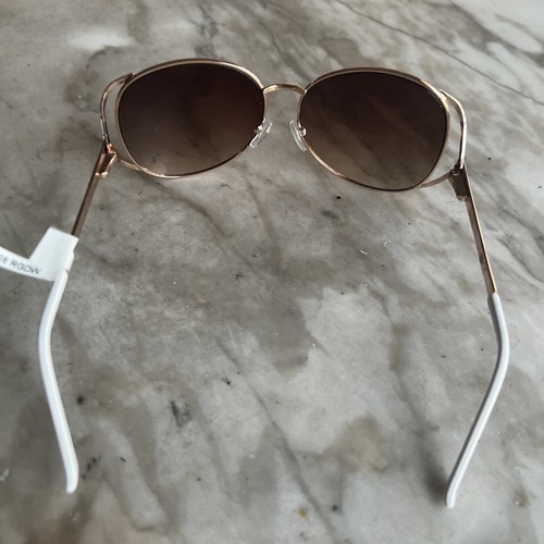 Nanette Lepore NN128 Rosegold/White Sunglasses NWT - Picture 4 of 12