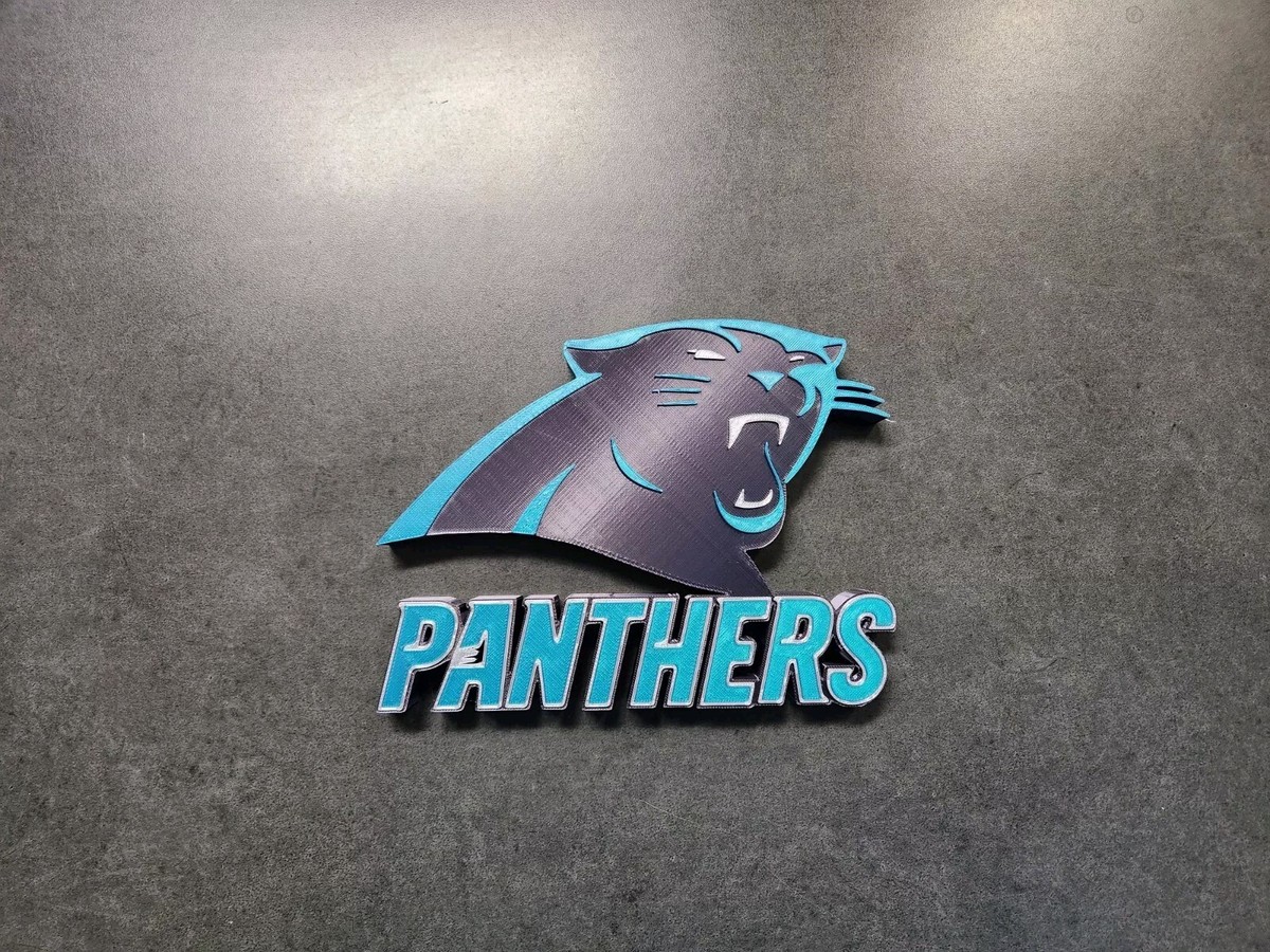 NFL Carolina Panthers 3D BRXLZ Puzzle Logo Set Casque De Football