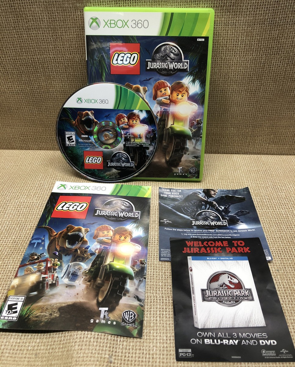 LEGO Jurassic World (Microsoft Xbox 360, 2015) Tested Pre-owned GC - Main Image