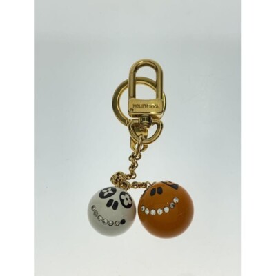 Louis Vuitton Porto Cle Jack Lucy orange M65377 Key Chain