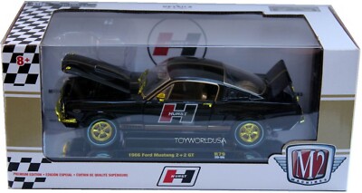 ●M2 Machines 1966 Ford Mustang チェイス CHASE M2 Machines 1:24 1966 Ford Mustang 2 + 2 GT #57 Shell