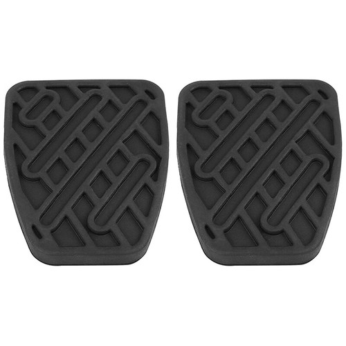 Non-slip Pedal 2-Pack Rubber Brake & Clutch | Non-Slip Grip For