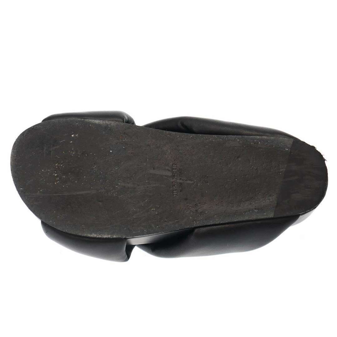 JIL SANDER 22SS Cross Strap Leather Sandals JS38044A Black JIL SANDER 22SS Cross Strap Leather Sandals JS38044A Black