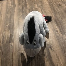 Genuine Walt Disney Eeyore Plush Donkey Cuddly Toy Detachable Tail