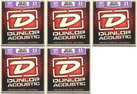 Dunlop Dab1152 80/20 Bronze Medium Light Acoustic Strin... (5-pack) Value Bundle on sale Dunlop Dab1152 80/20 Bronze Medium Light Acoustic Strin... (5-pack) Value Bundle on sale