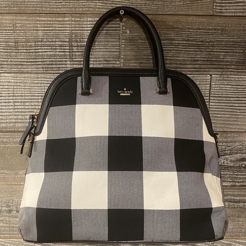 buffalo plaid kate spade purse