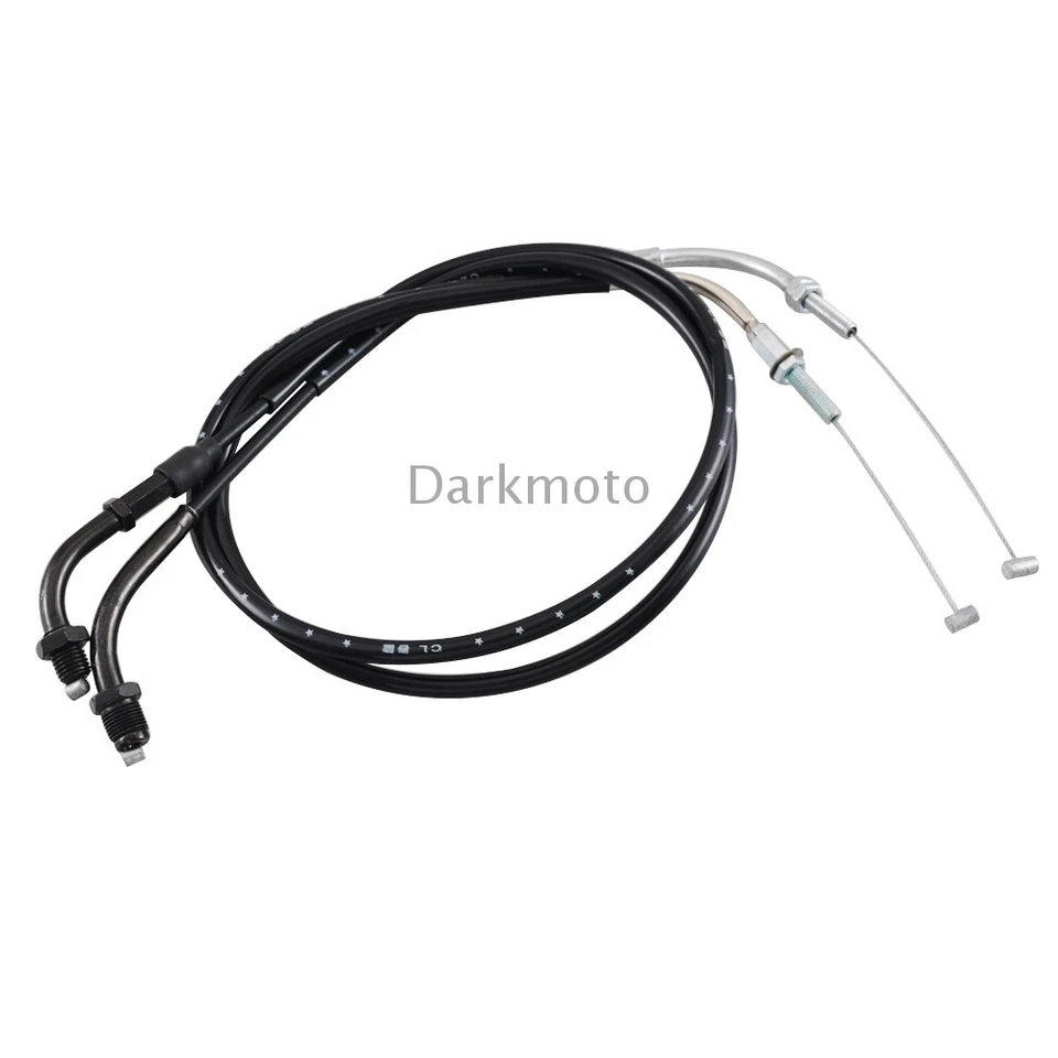 Cable de acelerador negro para motocicleta apto para Honda CB900 02-07 Hornet 900 CB919F Foto 3 de 4
