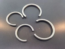 Mainspring Clamps Antique Clock Repair  2 Sizes set of 4 