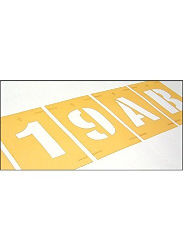 Caledonia segni 59640 Kit di stencil per numeri 0 – 9 etichetta, (o7r) - Foto 1 di 1