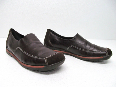 Rieker Lea  Women's Loafers Slip On Brown Leather Size 10