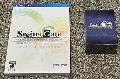 Steins;Gate PlayStation Vita El Psy Kongroo Edition SEALED PSV Limited Poster