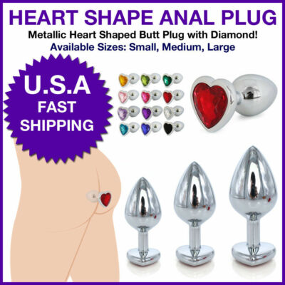 Juguetes Sexuales Anal Culo Plug Tapon Orgasmo Estimulacion Diamante de Corazon | eBay Juguetes Sexuales Anal Culo Plug Tapon Orgasmo Estimulacion Diamante de Corazon | eBay
