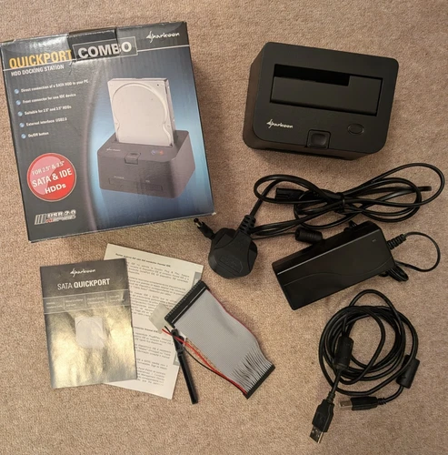 Sharkoon Quickport Combo SATA & IDE 3.5"/2.5" HDD Docking Station