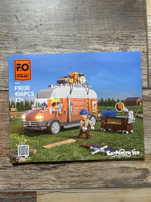 Lumibricks Carpentry Van building set