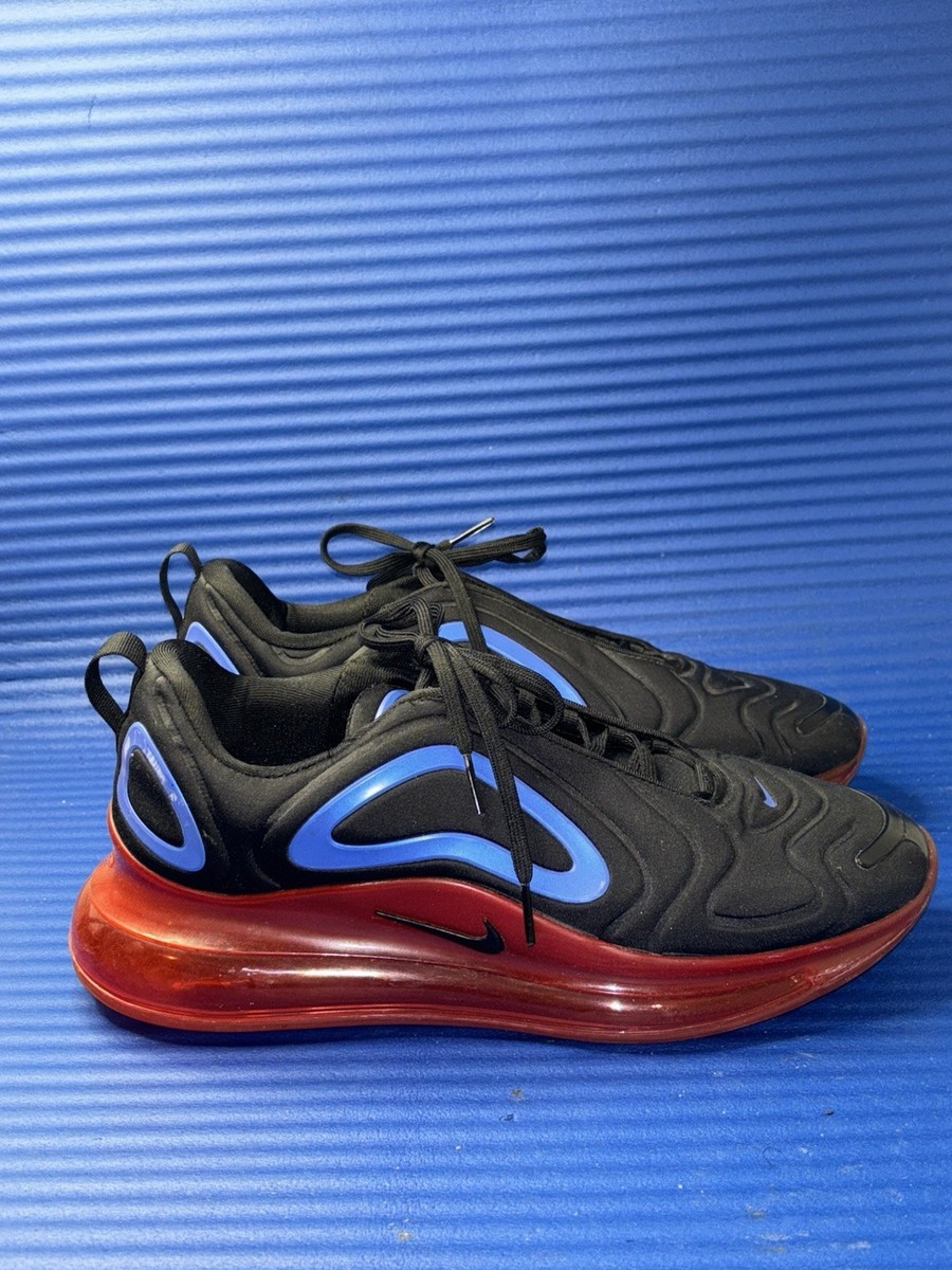 Blue Black And Red Nike 720 Size 10- Men's Nike Air Max 720 Blue