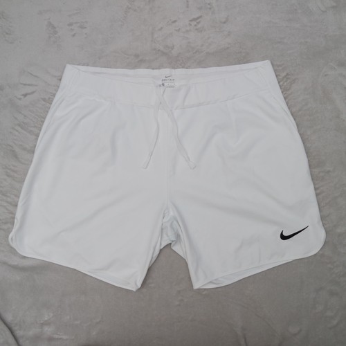 Nike Gladiator Dri-Fit Shorts White Federer Wimbledon 2016 Style – 729399-102 - Picture 1 of 17