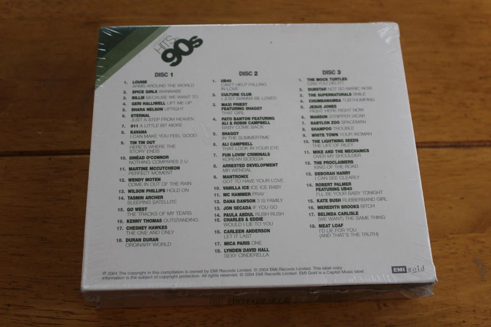 Greatest Hits Of The 90s 3CD Set Pop Rock Hip Hop Spice Girls Shaggy UB40 New Foto 2 de 2
