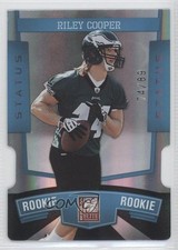 2010 Donruss Elite Rookie Light Blue Status Die-Cut 74/89 Riley Cooper #125 0a6