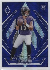 2024 Panini Phoenix Rookies Blue Hyper 17/70 Devin Leary #177 yl0
