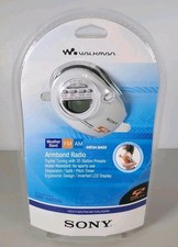 Sony S2 Sports SRF-M85W FM/AM Mega Bass Armband Radio Walkman Brand NEW VTG