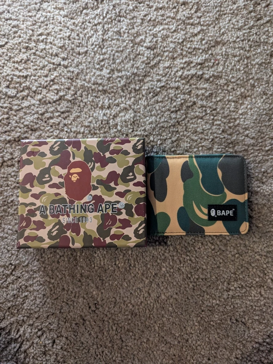 A Bathing Ape Green Wallets for Men | eBay
