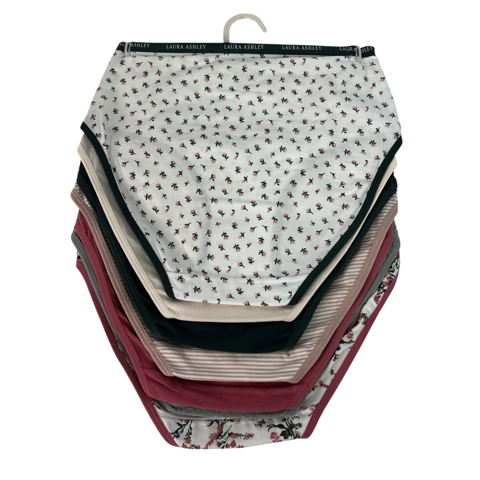 Calzoncillos para mujer Laura Ashley talla mediana paquete/7 varios colores etiqueta precio de venta sugerido por el fabricante 54 USD Foto 2 de 4