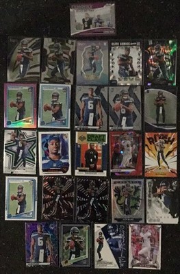Jalen Milroe Seahawks / Bama Rookie Football  25 Card Lot No Duplicates 