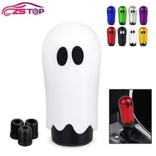 JDM Ghost Shift Head Knob Cute Car Gear Shift Knob w/ M8 M10 M12 Adapter