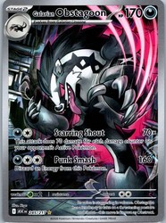 Galarian Obstagoon 245/217 Ascended Heroes Illustration Rare