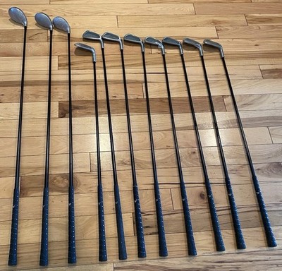 Spectra Irons 400SG w/Spectra 1,3,5 Woods. Oversize & Titanium 11 pc RH Club Set