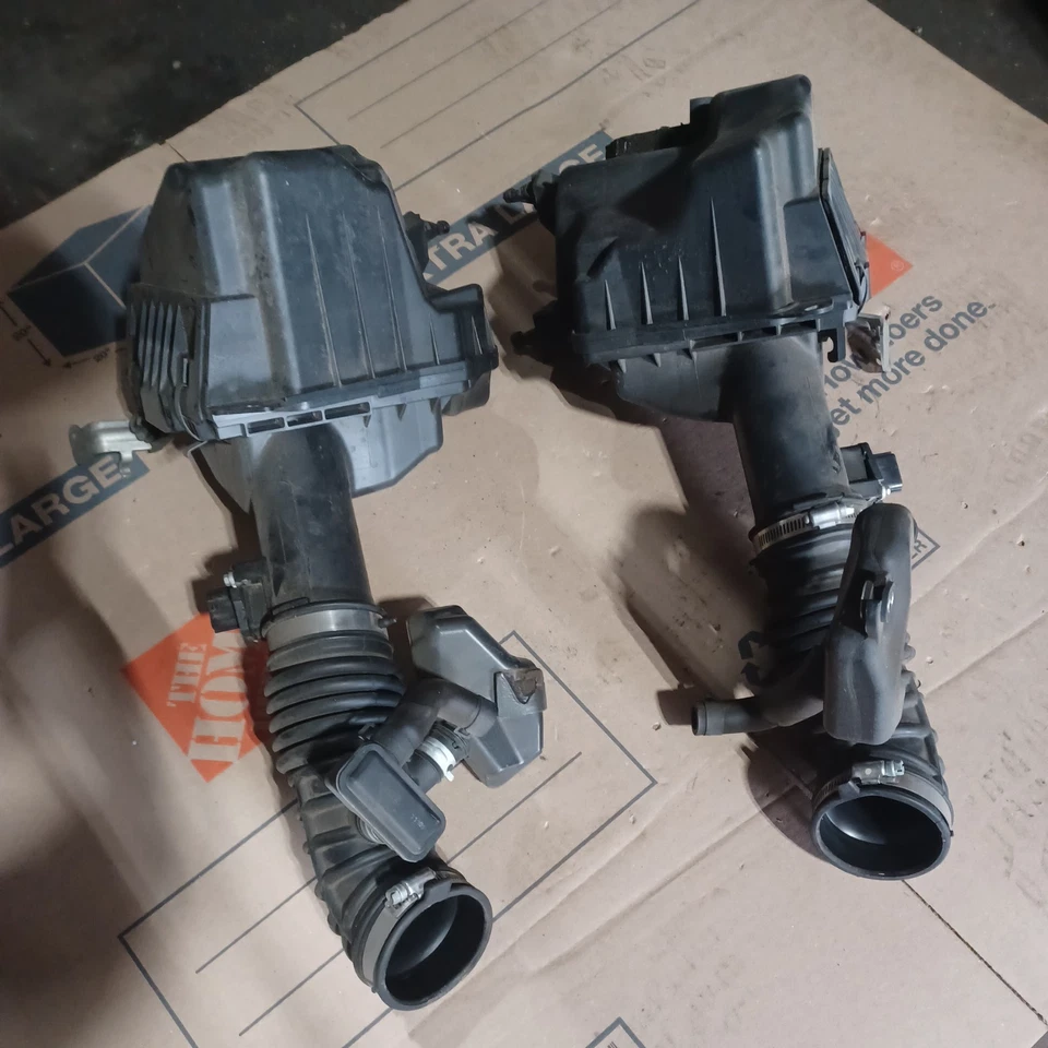 2009-2020 Nissan 370Z Infiniti G25, G37 Q40 CONJUNTO DE ENTRADA DE CAIXA DE AR ESQUERDA E DIREITA FABRICANTE DE EQUIPAMENTO ORIGINAL - Imagem 4 de 4