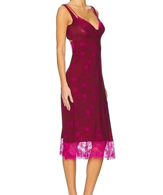 Free People Intimately Midi Slip Plump Combo Size Small Lace NWT $78 Free Ship - Image 2 of 4