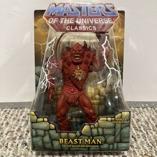 MASTERS OF THE UNIVERSE CLASSICS MOTU BEAST MAN POWER-CON MATTEL MATTY BRAND NEW