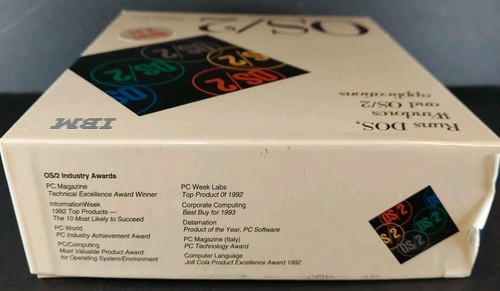 IBM OS/2 Version 2.1 On 3.5" Disks Upgrade Edition NEW 2.11 Big Box VINTAGE - Picture 5 of 15