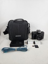 Canon EOS M5 Camera with 22mm Lens Has Flaw See Pictures Charger SD Card Tested