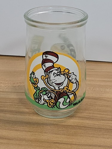 Vintage 1997 Welch’s Dr. Seuss Cat In The Hat & The Zubble-Wump #1 Glass/Jar